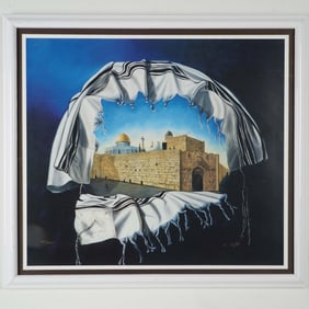 Judica Framed Print, Signed by E. Proffe