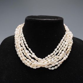 4pc Freshwater Pearl Necklaces