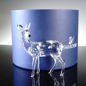 Swarovski Crystal Figurine, Doe