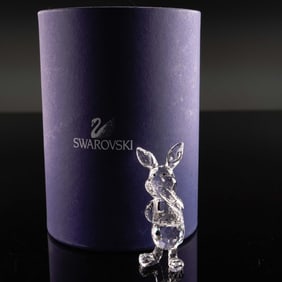 Swarovski Crystal Figurine, Piglet
