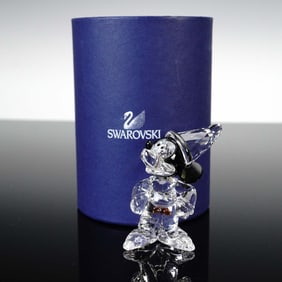 Swarovski Crystal Figurine, Sorcerer Mickey