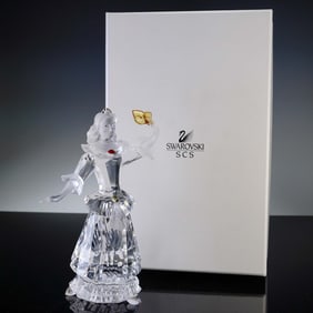 Swarovski Crystal Figurine, Columbine 2000 Annual Edition
