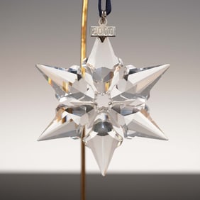 Swarovski Crystal 2000 Christmas Ornament