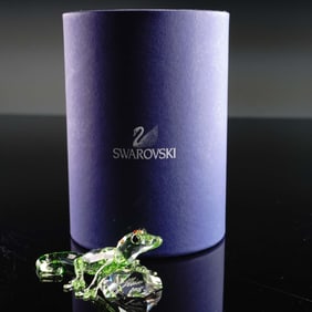 Swarovski Crystal Figurine, Gecko
