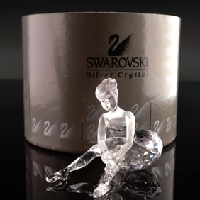 Swarovski Crystal Figurine, Young Ballerina