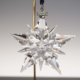 Swarovski Crystal 2001 Christmas Ornament