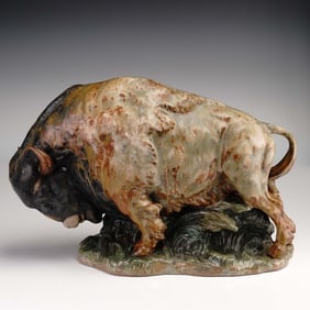 Lladro Porcelain Figurine, Bison 1014945