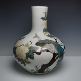 Lladro Porcelain Vase, Paradise 1001137