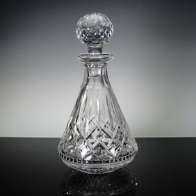 Waterford Crystal Lismore Pattern Cut Glass Decanter