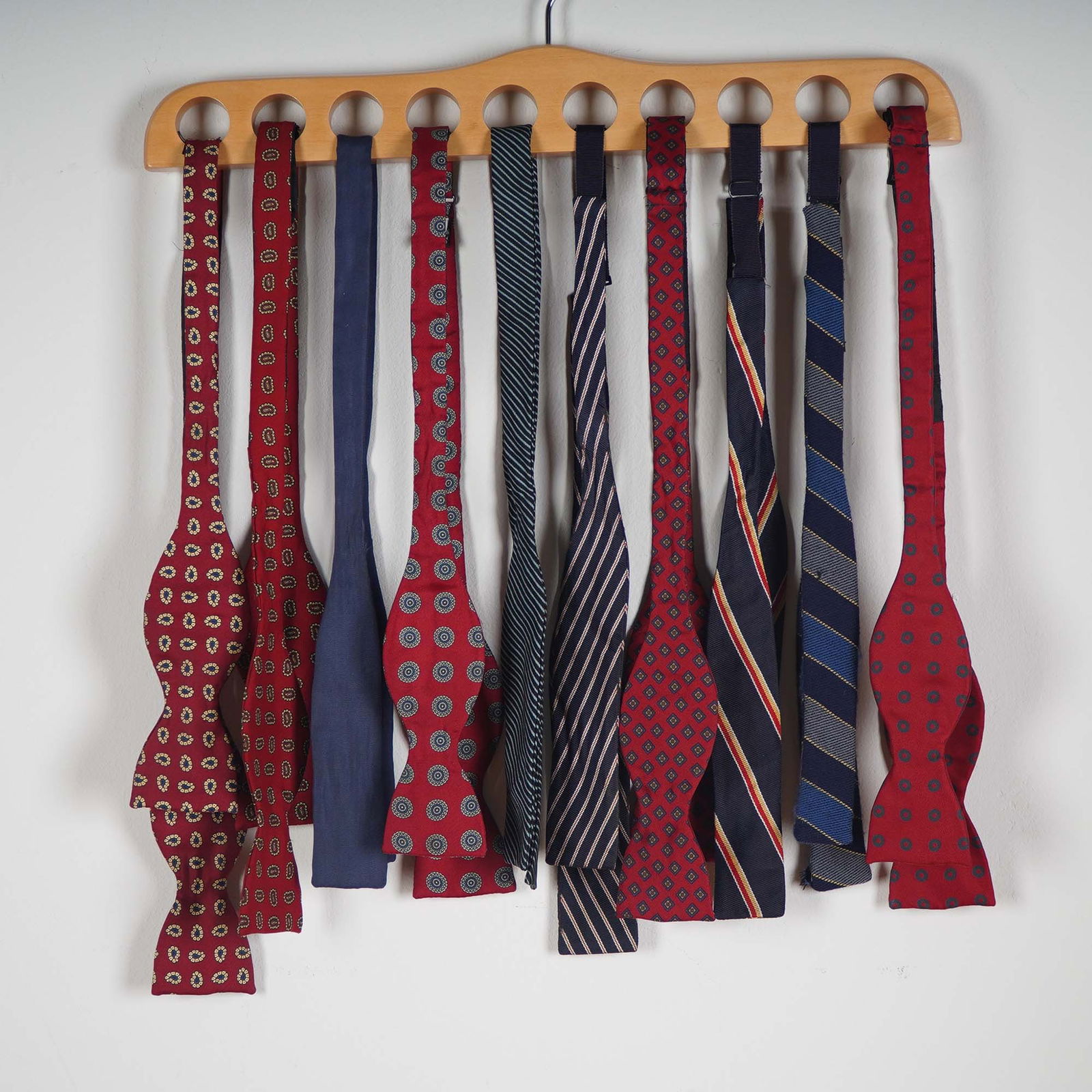 10pc Liberty of London & Fr Tripler & Co NY Bow Ties, Silk (1 of 6)