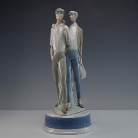 Lladro Porcelain Music Box