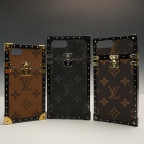 3pc Louis Vuitton Monogram Phone Cases