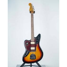 Fender Jaguar Kurt Cobain Signature Left-Handed Electric Guitar-Case, Stand