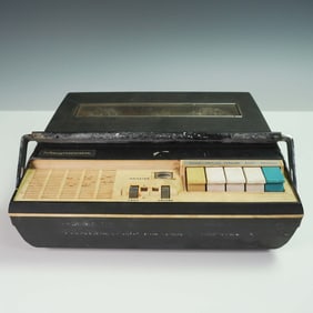 Magnavox Reel-to-Reel Recorder Model 2TR107N with HM-6 Microphone
