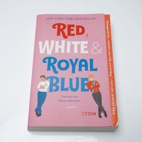 Casey McQuiston Softcover Book, Red White and Royal Blue