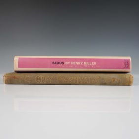 2pc Books, Sexus by Henry Miller, City Festivals by Will Carleton