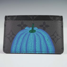 Louis Vuitton Yayoi Kusama Card Wallet, Pumpkin