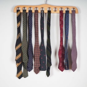 9pc Fr Tripler & Co New York Silk Bow Ties