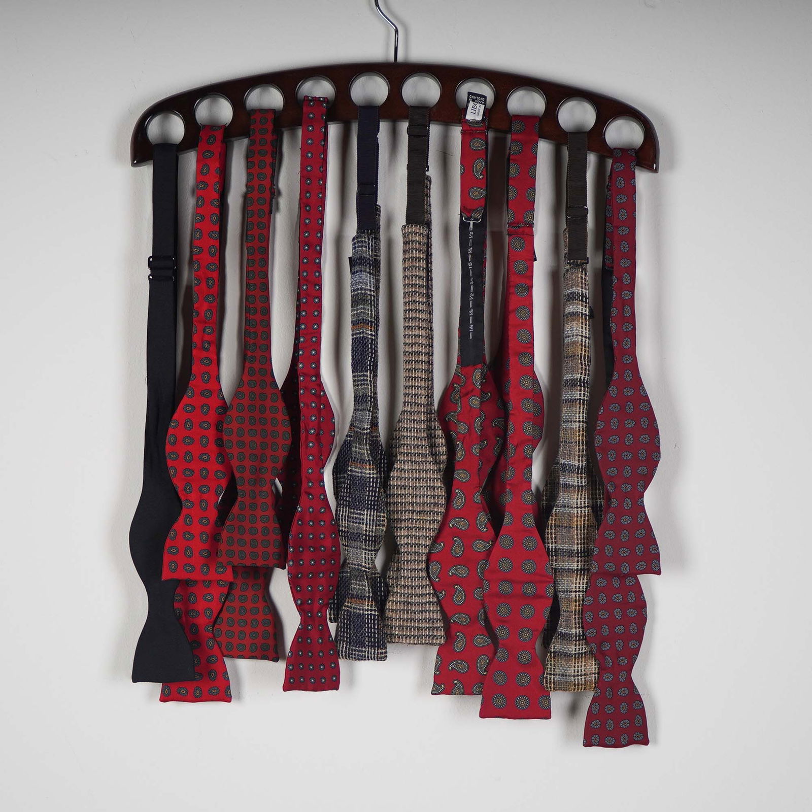 10pc Liberty of London Bow Ties, Silk and Tweed (1 of 5)