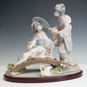 Lladro Porcelain Figurine, Springtime in Japan 1001445