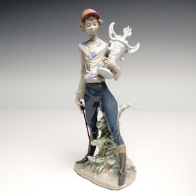 Lladro Prototype Porcelain Figurine, Jockey PP138