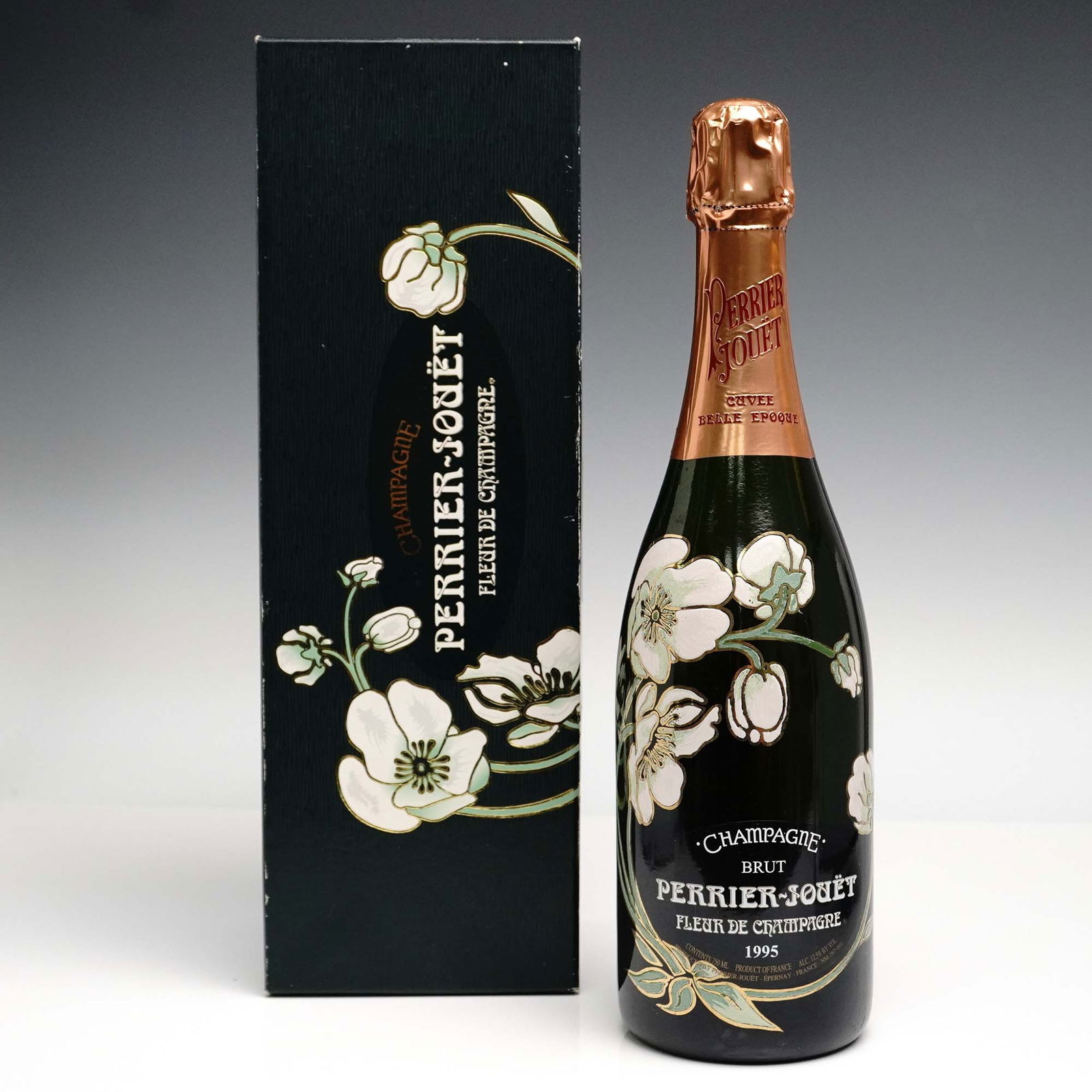 Perrier Jouet Fleur de Champagne Brut 1995 with Box (1 of 4)