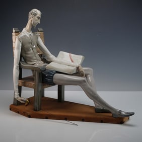 Lladro Porcelain Sculpture, Don Quixote 1001030