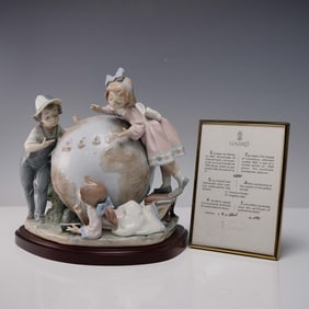 Lladro Porcelain Figurine, Voyage of Columbus 1005847