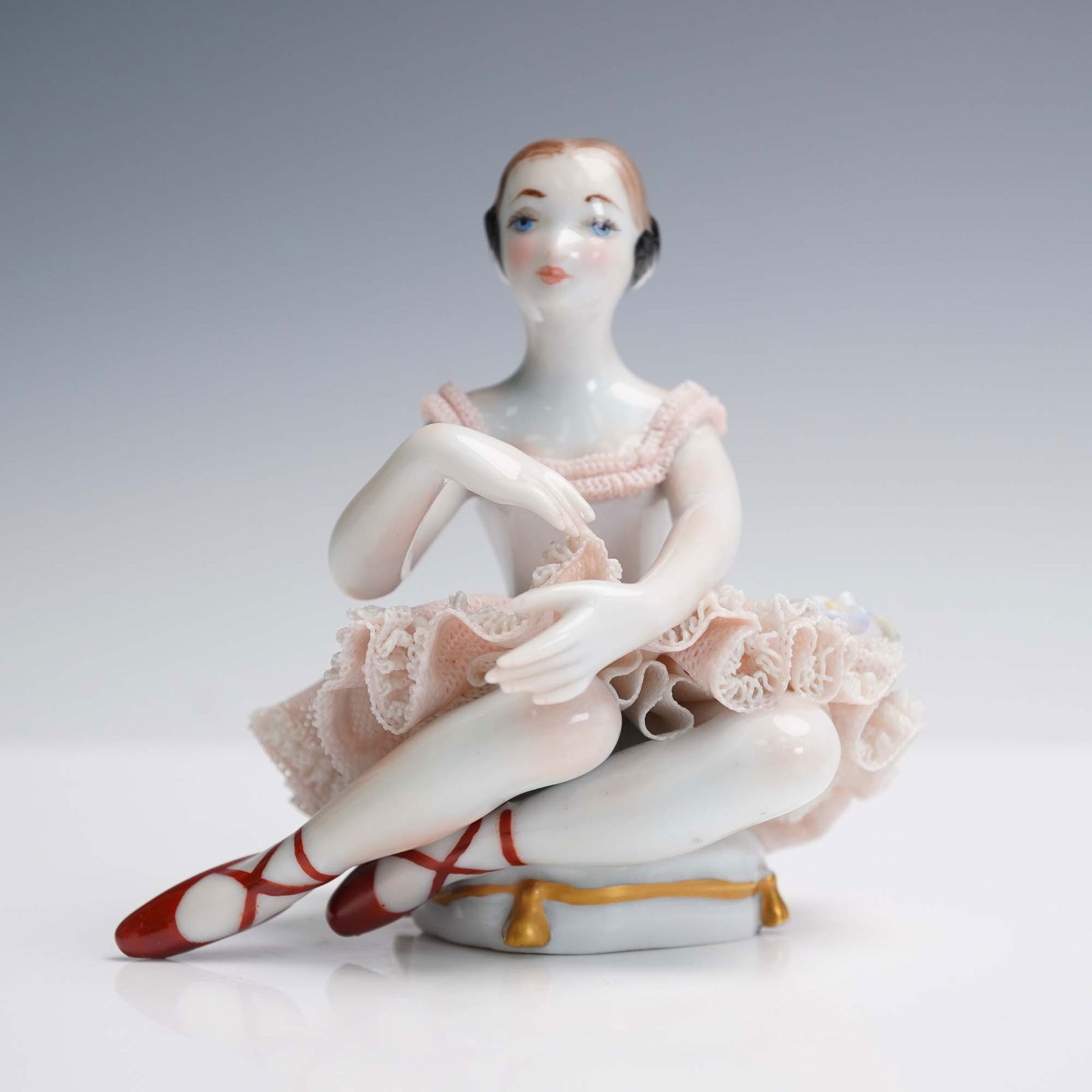 Lladro Figurine Rare Ballerina Seated Dancer (1 of 7)