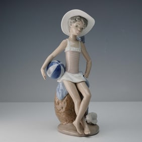 Lladro Porcelain Figurine, Summer 1005219