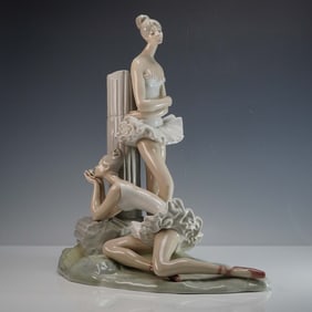 Lladro Porcelain Sculpture, Profound Contemplation 1004556