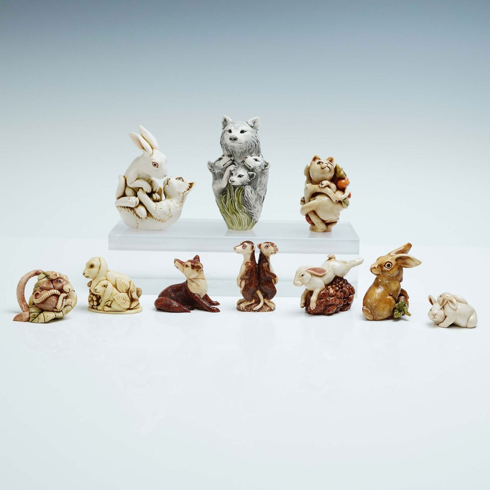 10pc Adam Binder and Harmony Kingdom Animal Resin Figurines (1 of 4)