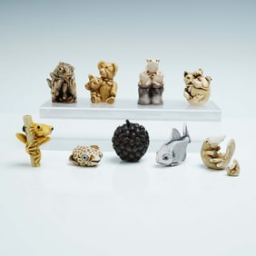 10pc Adam Binder Edition Figurine Collection with 3 Limited Editions & COAs