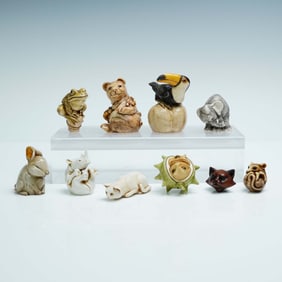 10pc Adam Binder Edition Figurine Collection with Limited Edition Chestnuts