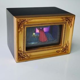 Olszewski Walt Disney Showcase Framed Miniature, True Love's Kiss