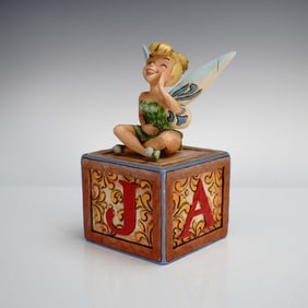 Disney Traditions Tinker Bell Figurine A Big Laugh by Jim Shore w/ Box