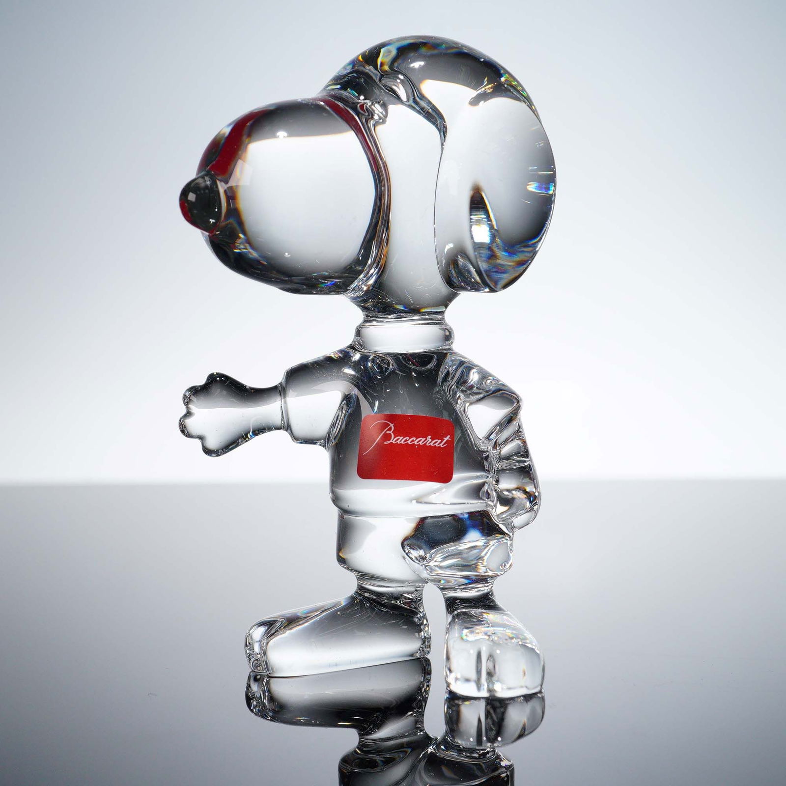 Baccarat Crystal Figurine, Snoopy with Box (1 of 5)