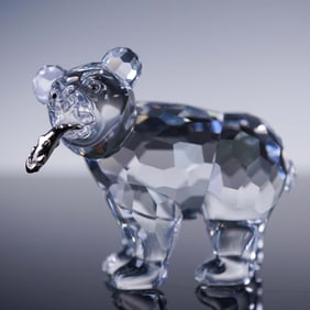 Swarovski Crystal Figurine, Grizzly Club 261925