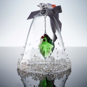 Swarovski Crystal 2018 Christmas Bell Ornament