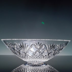 Waterford Crystal Sullivan Pattern Cut Glass Bowl
