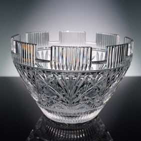 Waterford Cut Crystal Centerpiece Bowl