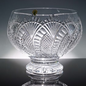 Waterford Crystal Bowl, Seahorse Statement