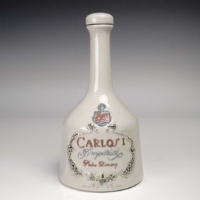 Lladro Porcelain Liquor Bottle, Carlos I imperial 1007505