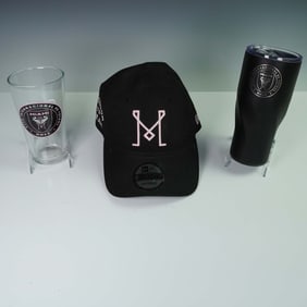 3pc Inter Miami Hat, Pint Glass, and Tumbler Collection