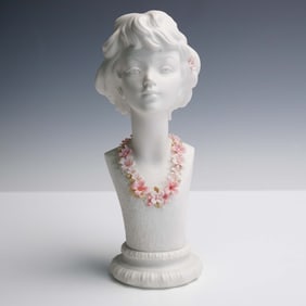 Lladro Porcelain Figurine, Girls Head 1015090