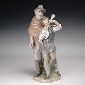 Lladro Porcelain Figurine, Happy Travelers 1004652