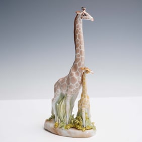 Lladro Giraffe with Baby 1000113.06