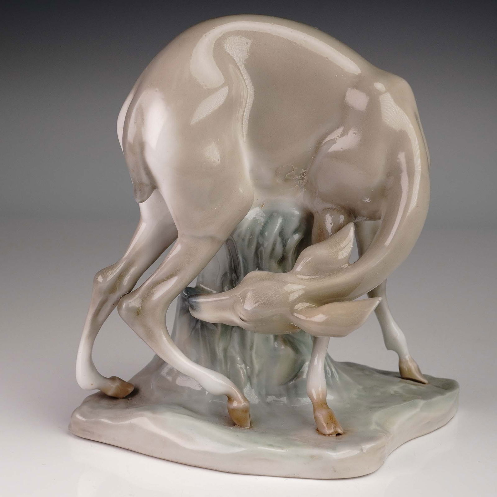 Lladro Porcelain Figurine, Grazing Gazelle 01000327.13 (1 of 3)