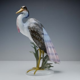 Rosenthal Porcelain Figurine, Great Blue Heron