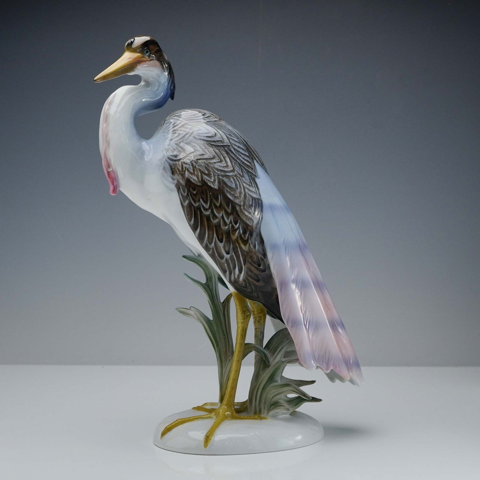 Rosenthal Porcelain Figurine, Great Blue Heron (1 of 8)